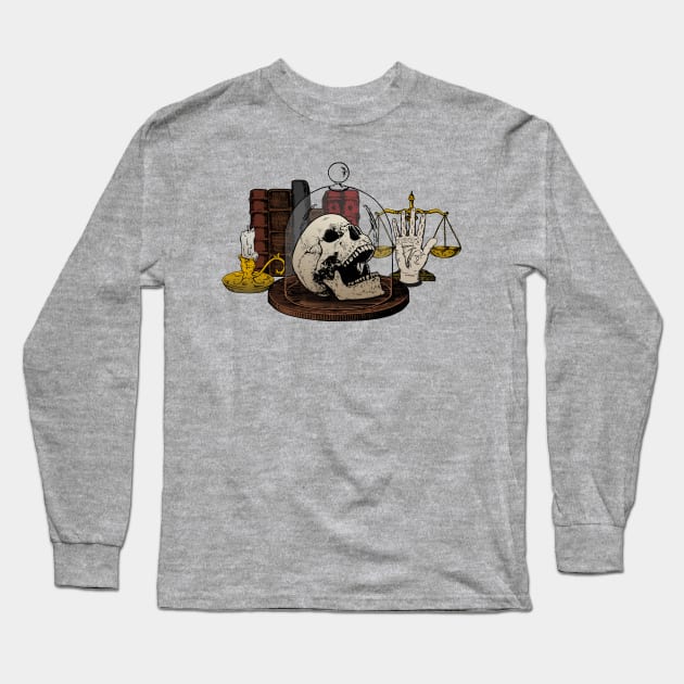 Witch's Desk Long Sleeve T-Shirt by RavenWake